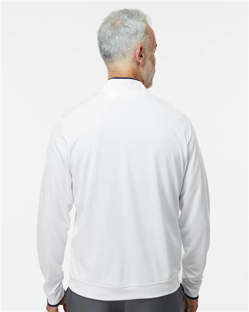 Men's Performance Lightweight Quarter-Zip Pullover - White/ Navy