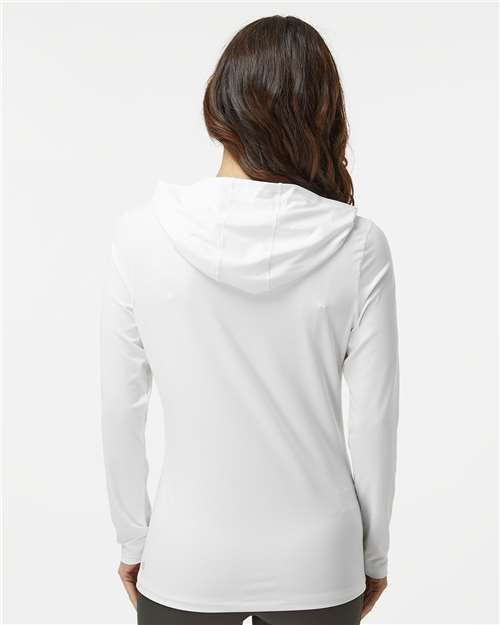 Women's Performance Hooded Pullover - White
