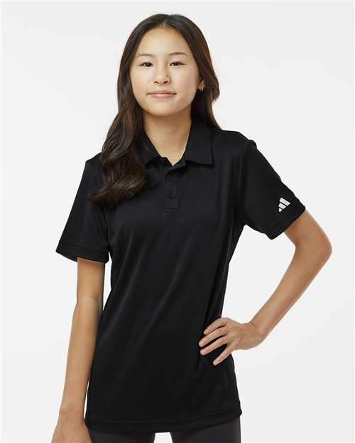 Youth Performance Polo - Black