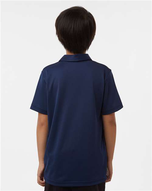 Youth Performance Polo - Collegiate Navy