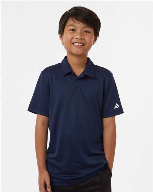 Youth Performance Polo - Collegiate Navy