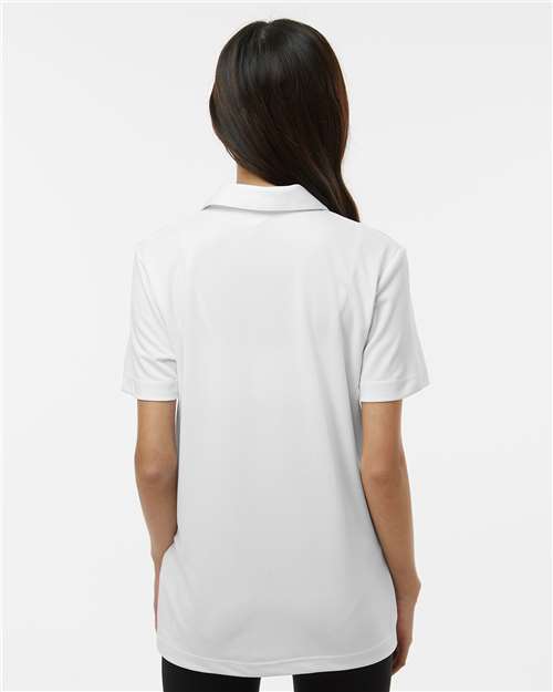 Youth Performance Polo - White