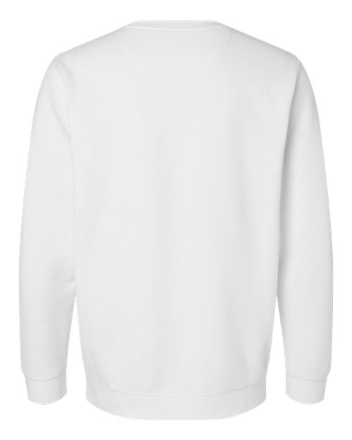 Unisex Elevated Fleece Crewneck Sweatshirt - White