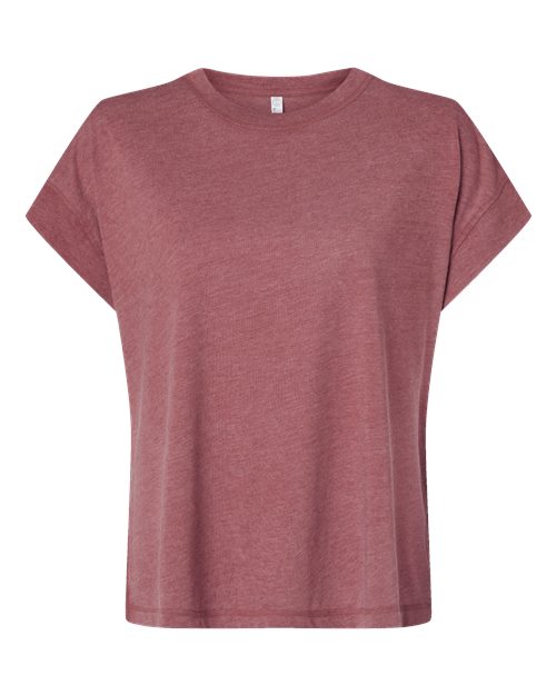 Women's Relaxed Vintage Wash Tee - Washed Rouge