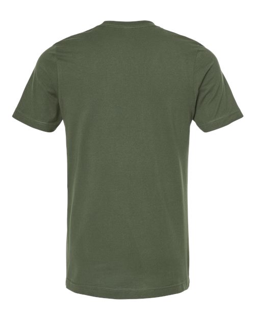 Combed Cotton T-Shirt - Military Green