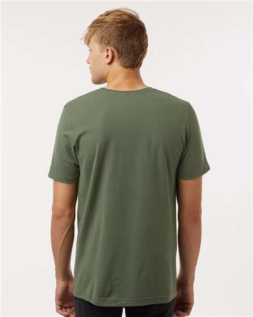 Combed Cotton T-Shirt - Military Green