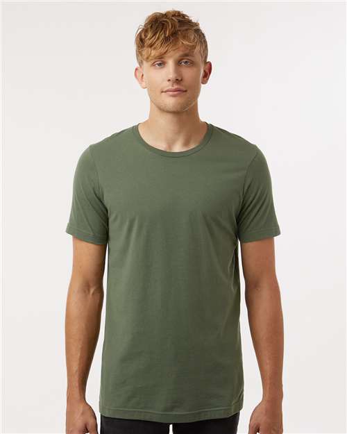 Combed Cotton T-Shirt - Military Green