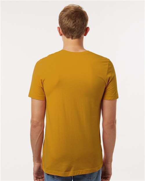 Combed Cotton T-Shirt - Mustard