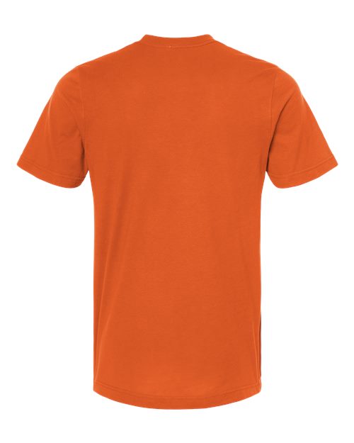 Combed Cotton T-Shirt - Orange