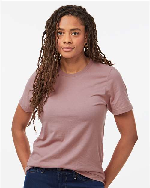 Combed Cotton T-Shirt - Orchid