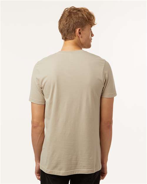 Combed Cotton T-Shirt - Tan