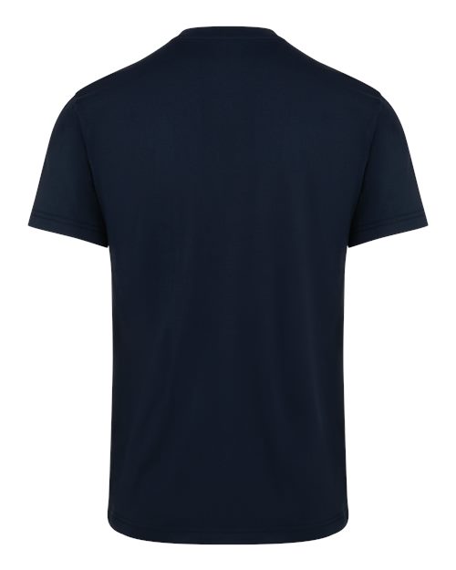 Men's Heavyweight Traditional Short Sleeve Henley - Dark Navy