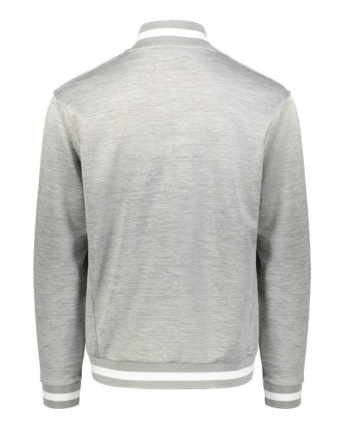Unisex V-Street Full-Zip Jacket - Athletic Heather/ White