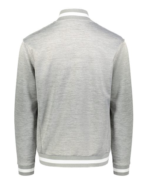 Youth V-Street Full-Zip Jacket - Athletic Heather/ White