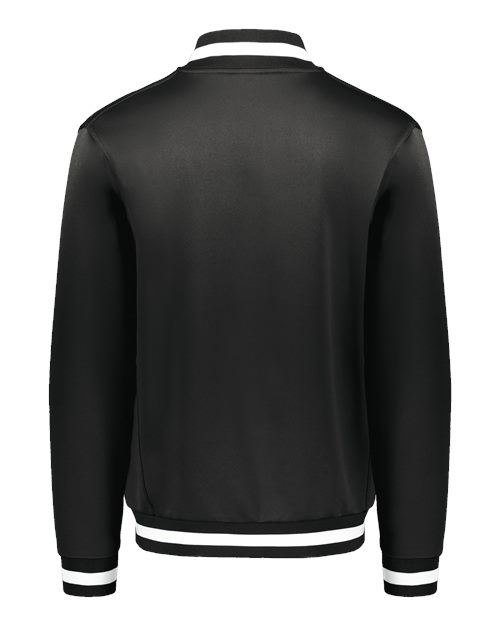 Youth V-Street Full-Zip Jacket - Black/ White