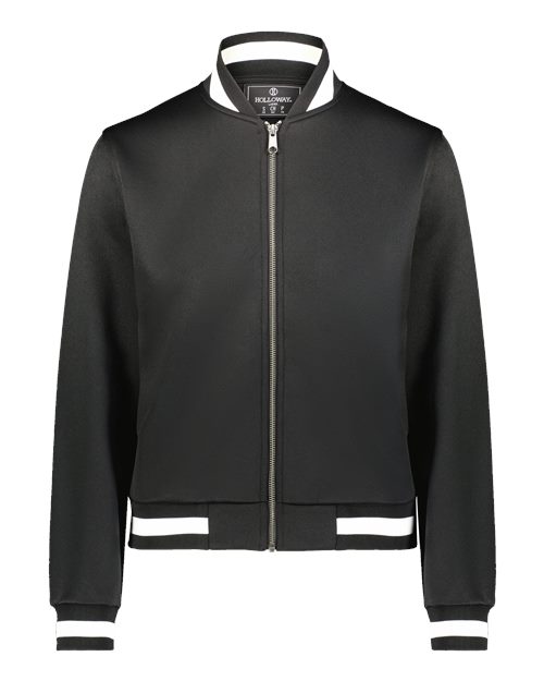 Women's V-Street Full-Zip Jacket - Black/ White