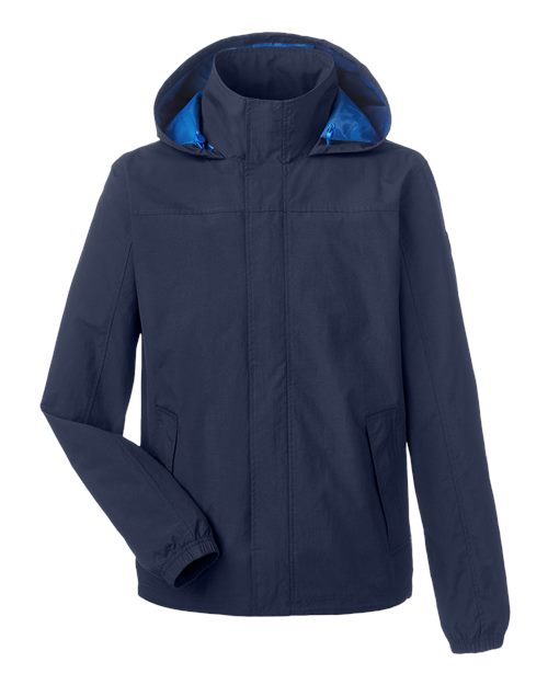 Men's Voyage Hooded Rain Jacket - Navy