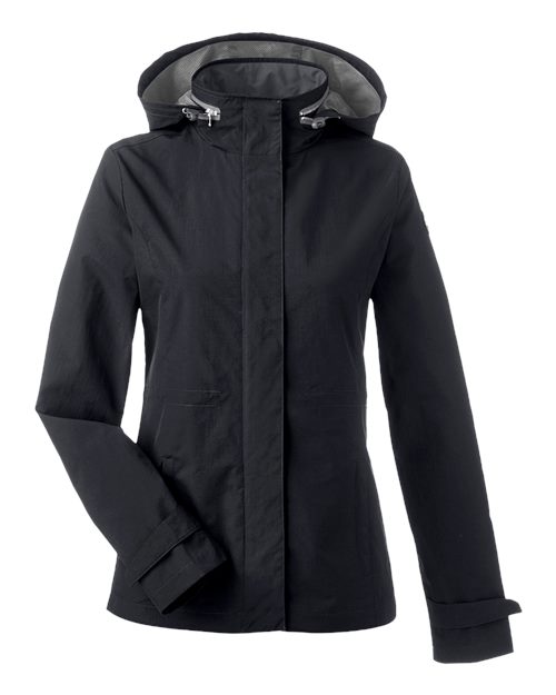Women's Voyage Hooded Rain Jacket - Black