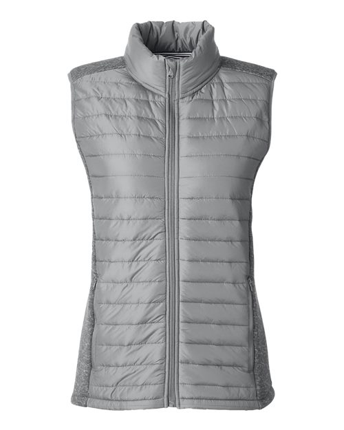 Women's Harbor Puffer Vest - Graphite/ Graphite Heather