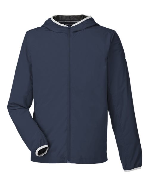 Men's Stillwater Hooded Windbreaker - Navy