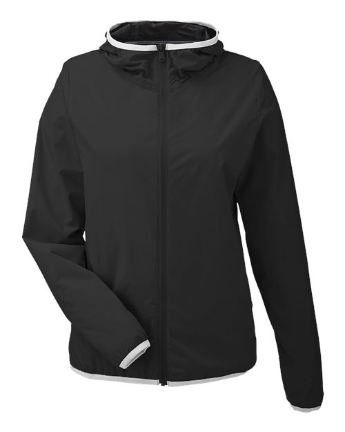 Women's Stillwater Hooded Windbreaker - Black