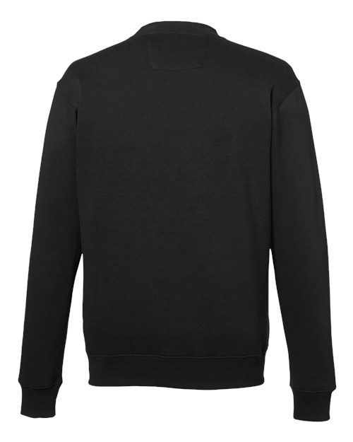 Unisex Anchor Fleece Crewneck Sweatshirt - Black