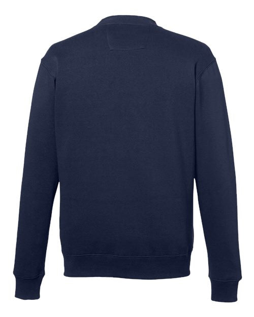 Unisex Anchor Fleece Crewneck Sweatshirt - Navy