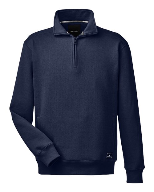 Men's Anchor Fleece Quarter-Zip Pullover - Navy