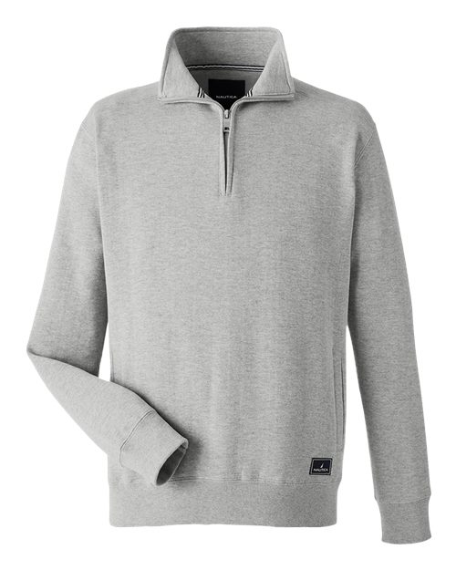 Men's Anchor Fleece Quarter-Zip Pullover - Oxford Heather