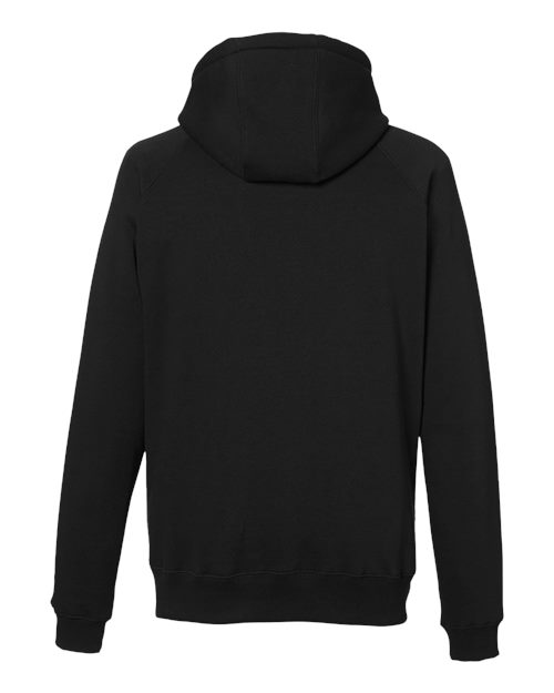 Unisex Anchor Fleece Hooded Sweatshirt - Black