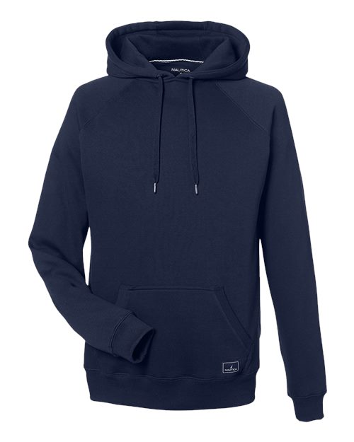 Unisex Anchor Fleece Hooded Sweatshirt - Navy