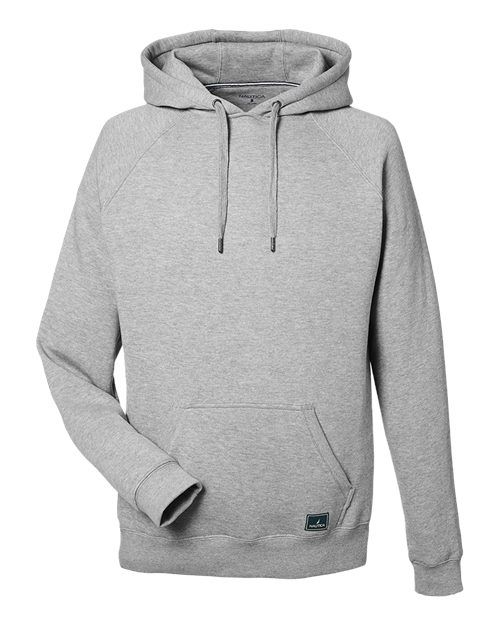 Unisex Anchor Fleece Hooded Sweatshirt - Oxford Heather