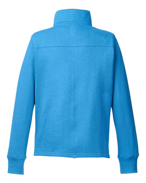 Women's Anchor Fleece Quarter-Zip Sweatshirt - Azure Blue