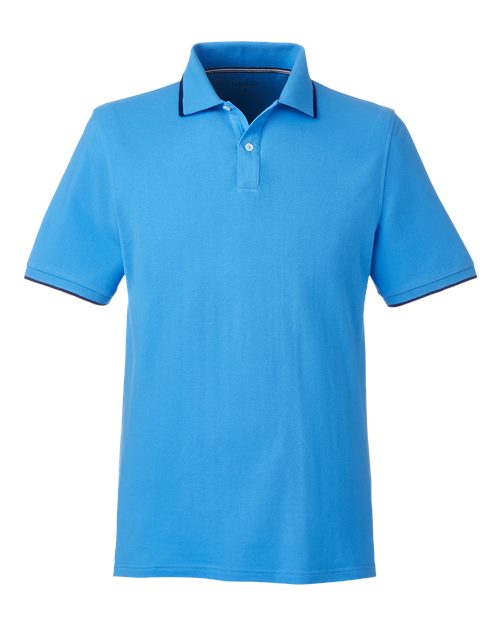Men's Deck Polo - Azure Blue