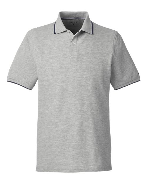 Men's Deck Polo - Oxford Heather