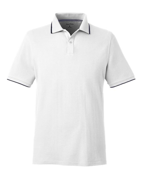 Men's Deck Polo - White