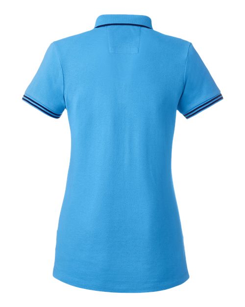 Women's Deck Polo - Azure Blue