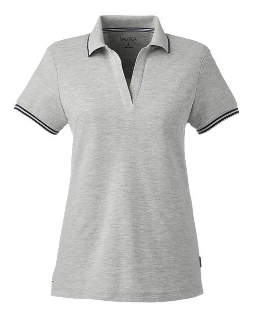 Women's Deck Polo - Oxford Heather