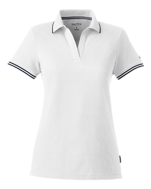 Women's Deck Polo - White