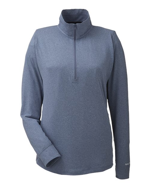 Women's Saltwater Quarter-Zip Pullover - Faded Navy