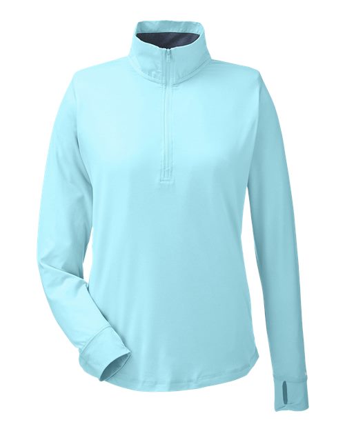 Women's Saltwater Quarter-Zip Pullover - Sea Mist