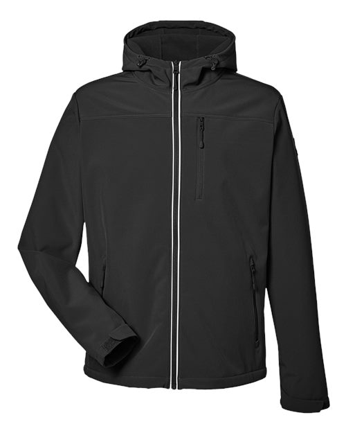 Men's Wavestorm Hooded Soft Shell Jacket - Black