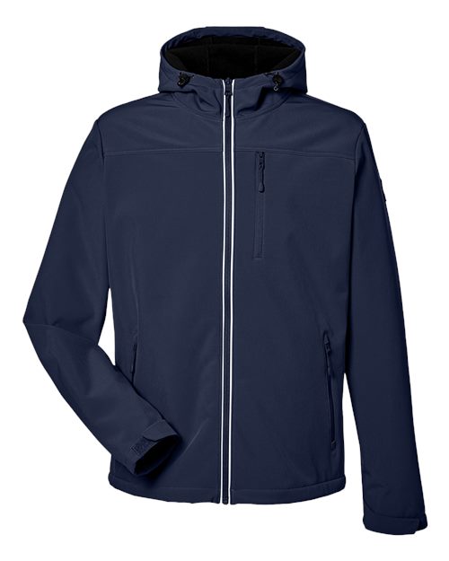 Men's Wavestorm Hooded Soft Shell Jacket - Navy