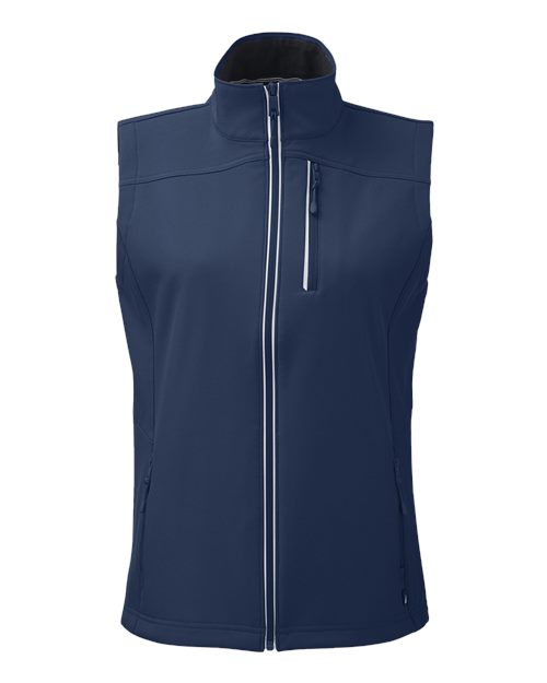Women's Wavestorm Soft Shell Vest - Navy