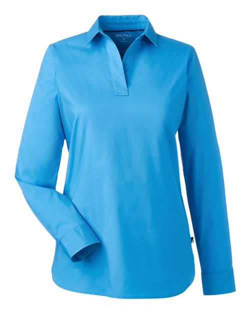 Women's Staysail Shirt - Azure Blue