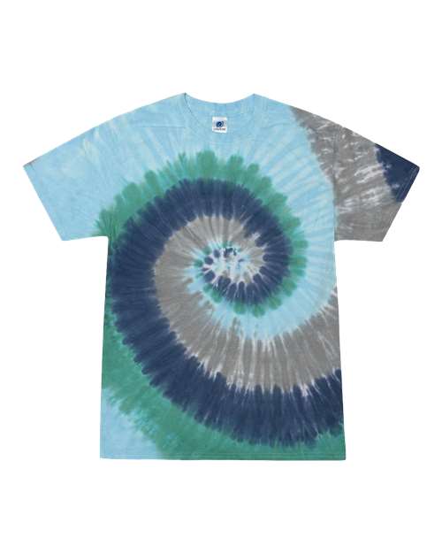 Unisex Multi-Color Tie-Dyed T-Shirt - Earth