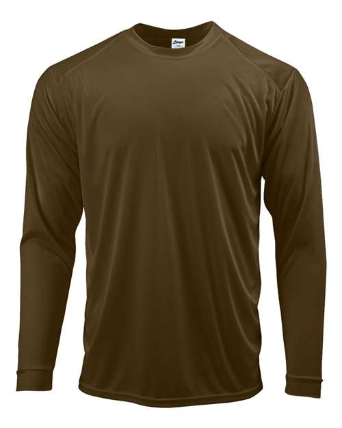 Unisex Long Islander Performance Long Sleeve T-Shirt - Coyote Brown
