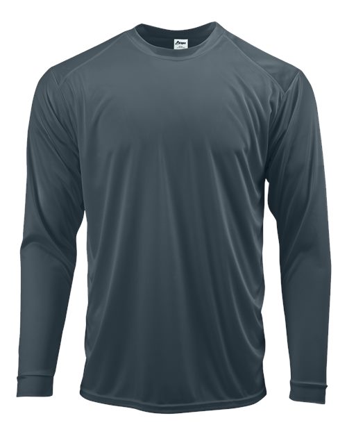 Unisex Long Islander Performance Long Sleeve T-Shirt - Graphite