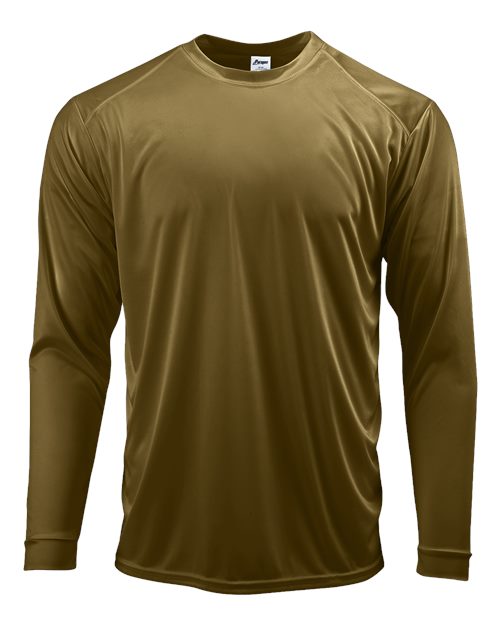 Unisex Long Islander Performance Long Sleeve T-Shirt - Woodland Brown