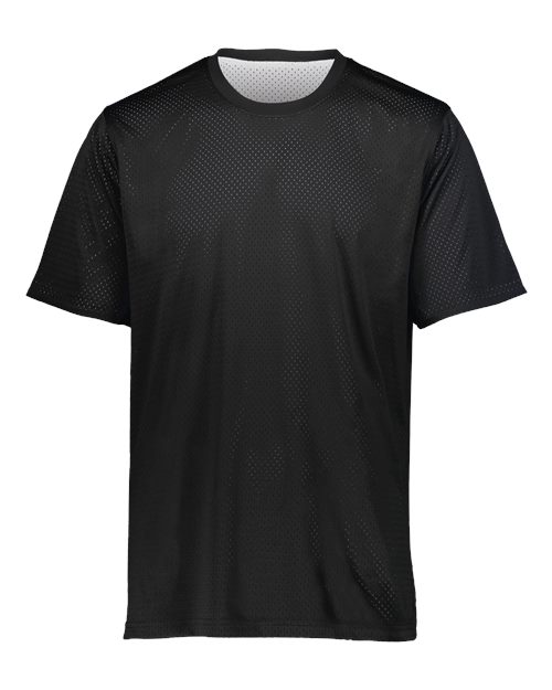 Youth Mesh Reversible Jersey - Black/ White